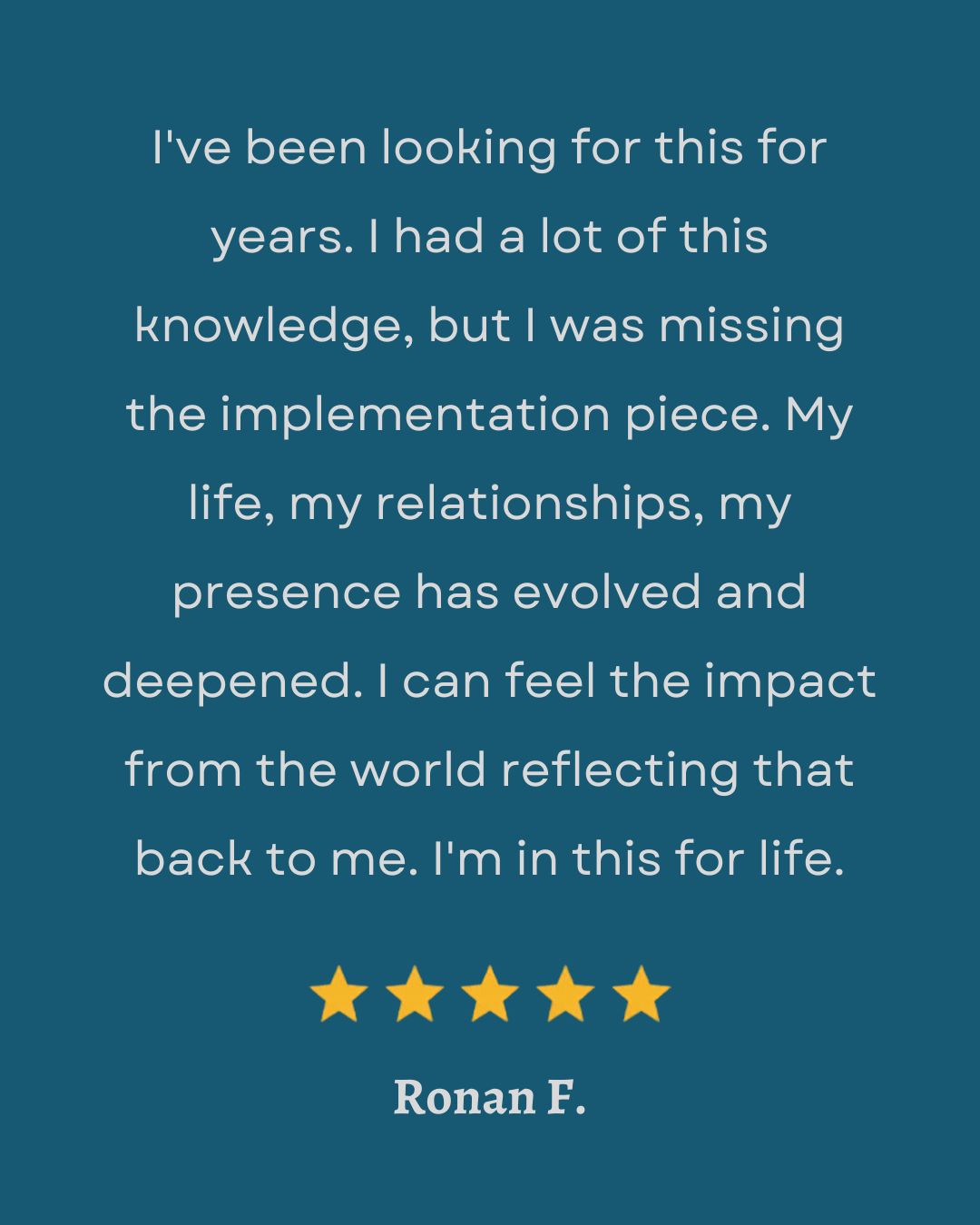 Client testimonial 9