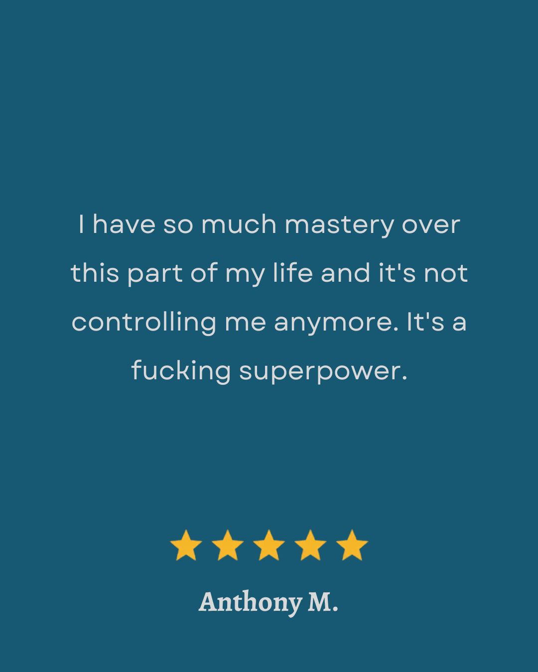 Client testimonial 6