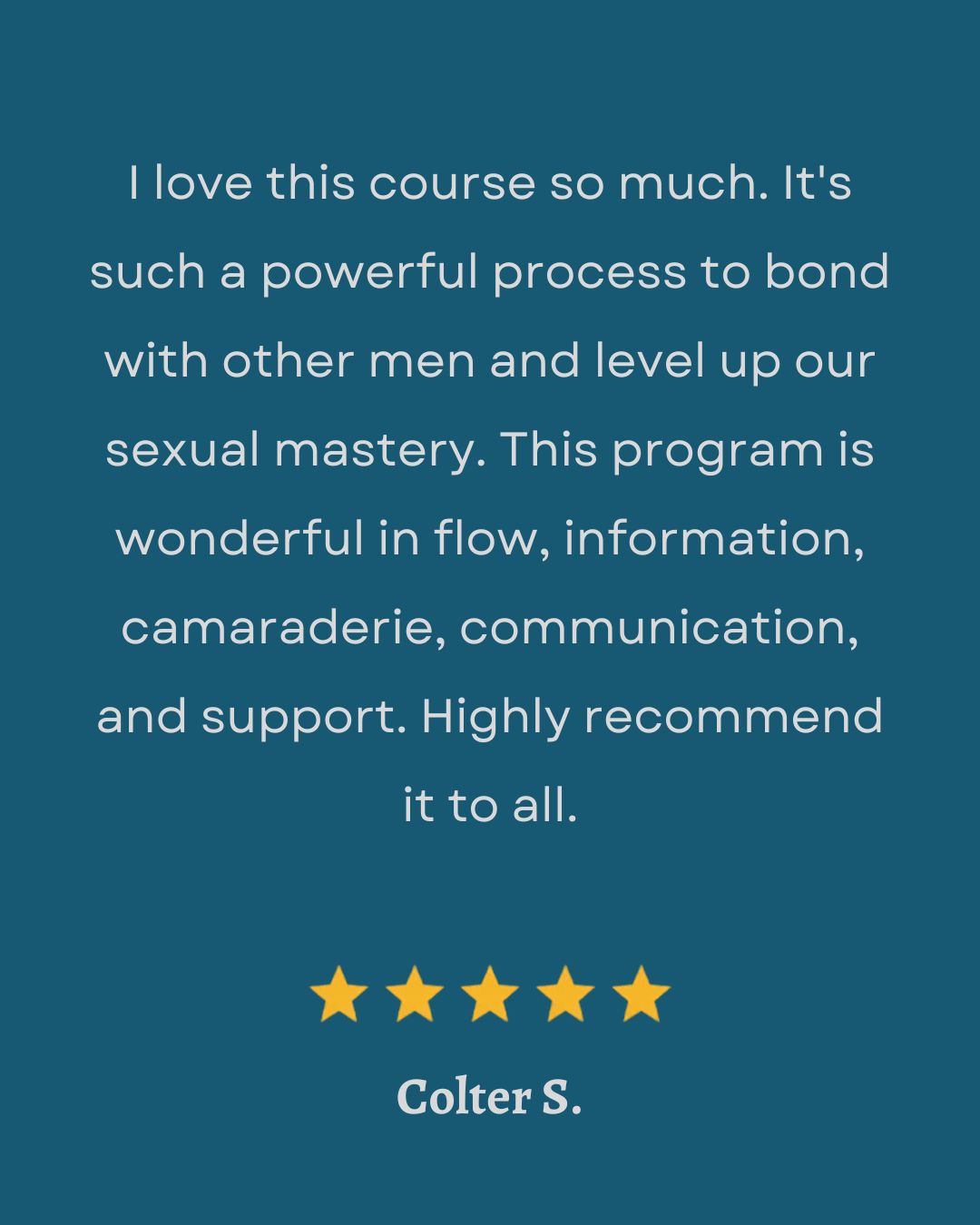 Client testimonial 3
